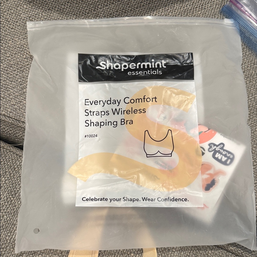 Shapermint Essentials Beige Wireless Bra